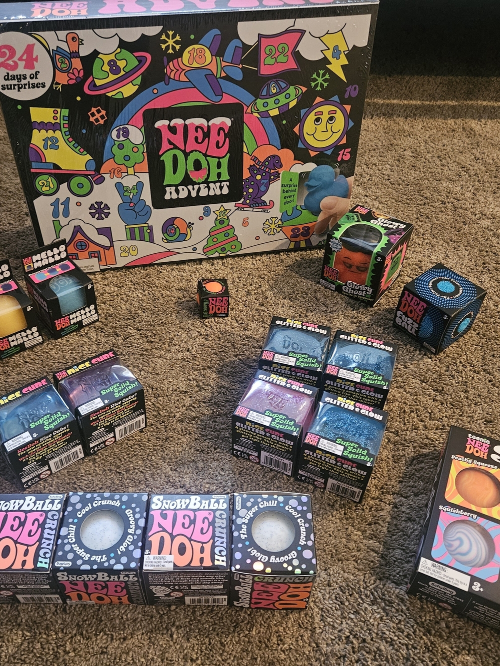 Needoh Christmas Advent And More! Authentic & New